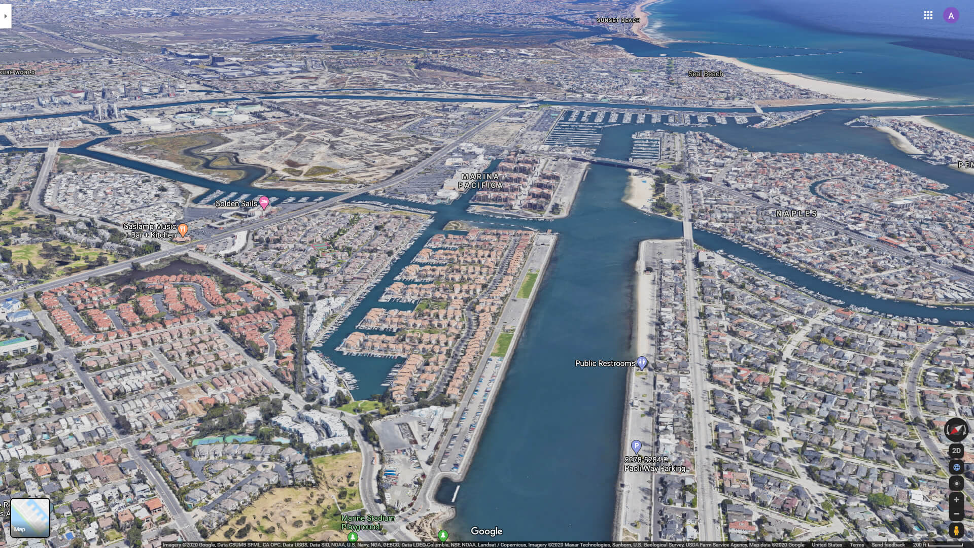 Long Beach Marina Pacifica